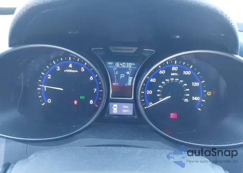 2014 Hyundai Veloster Turbo W/Blue z USA, uszkodzony, nr VIN KMHTC6AE4EU203924